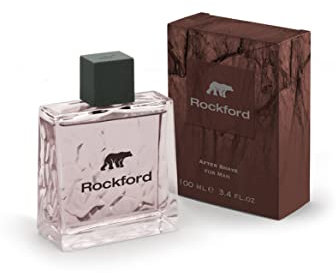 Rockford, Classico, After Shave, Dopobarba Uomo, con Note di Lime, Mandarino, Bergamotto, Zenzero, Betulla, Pepe Nero, Noce Moscata, Legno di Sandalo e Cedro, Incenso, Patchouli, Oakmoss, 100ml