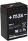 Kompatibler Accu AGM Blei 6V 4Ah KS4.5-6 Akku Batterie wartungsfrei wie 4,5Ah