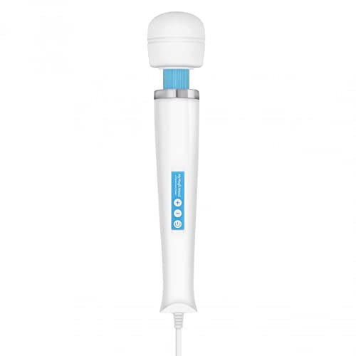 My Magic Wand (6 livelli di vibrazione) Massager per donne - massaggiatore, motore potente e estremamente silenzioso, massaggiatore muscolare, massaggiatore più forte in Europa - blu
