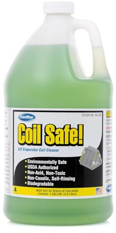 COMSTAR 90 – 298 Bobina seguro profesional grado neutro PH evaporador y condensador bobina limpiador, 1 L), color verde