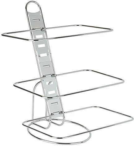 APS 11529 BIG GN 1/1 Metall Buffet Leiter, Set 1 Leiter und 3 GN 1/1 Einzelringe, 52 x 59 x 66 cm
