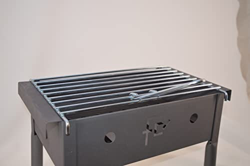 Flores Cortés 33227 - Barbacoa de Mesa, 34 x 23 x 21 cm, Color Negro