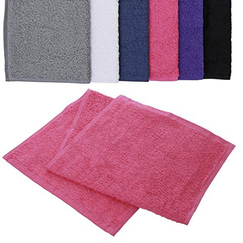 aztex 100% Cotton Deluxe Gym Towel, 30 x 90cm - Pink