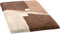 Erwin Müller Badematte Athen, Badteppich, Badvorleger rutschhemmend braun Größe 60x100 cm - kuscheliger Hochflor, für Fußbodenheizung geeignet (weitere Größen)