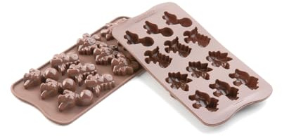 Silikomart - SCG16 Dino - Molde de Silicona 40X33 H 16 MM