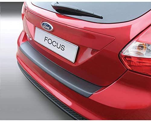 RGM ABS Heckstoßstangenschutz kompatibel mit Ford Focus 5 türer 2012-2015 Schwarz