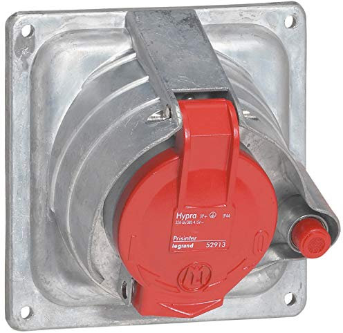 Prisinter fixe Hypra 32A - 3P+T- 380V~ à 415V~ - métal - IP44/55