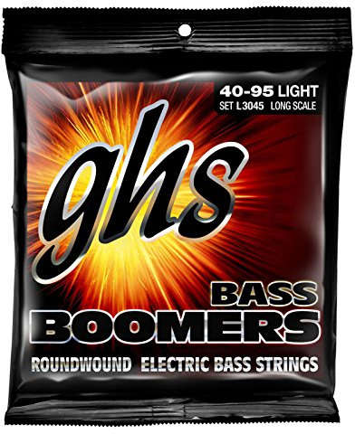 GHS Bass Boomers - L3045 - Bass String Set, 4-String, Light, .040-.095