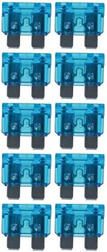 baytronic Standard platt pluggsäkring bilsäkring (10 stycken 15 A blå)