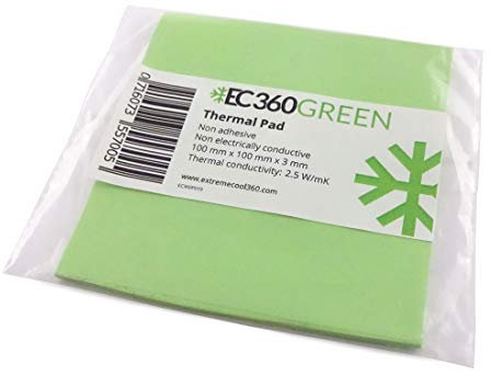 EC360® Green 2,5W/MK Pad Termico (100 x 100 x 3,0 mm)
