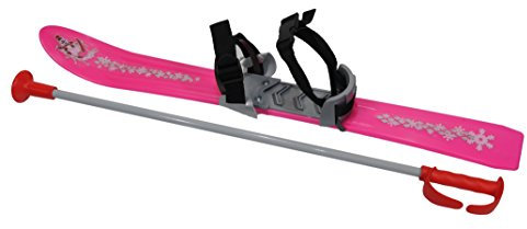 FRENDO Kinderski und Skistock, Rosa