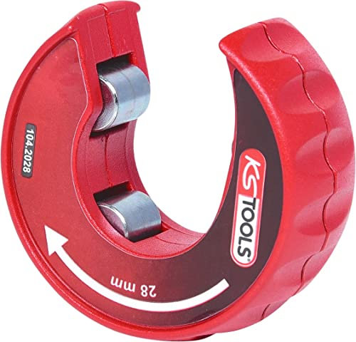 KS Tools 104.2028 Kupferrohr Ratschen-Rohrabschneider, 28mm