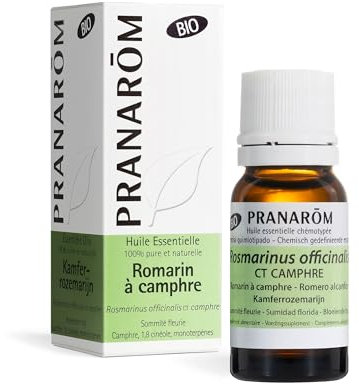 PRANAROM - Romero Alcanfor Bio - Aceite Esencial - AEQT - 10ml