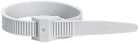 Collier gris denture extérieure - 185 x 9 mm - Ø 42 mm - Colson - Vendu par 100 - Legrand