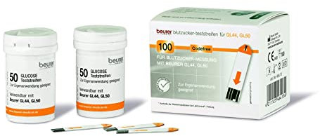 300 Blutzuckerteststreifen für beurer GL50 Messgeräte