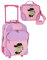 Reiseset Trolley Set Kinder Mädchen pink 2 - teilig mit Bärchenmotiv