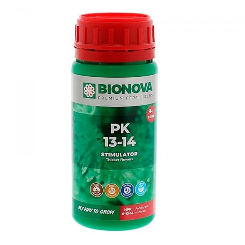 Aditivo Fertilizante para el Cultivo de Bio Nova PK 250 ml (13–14 tum)