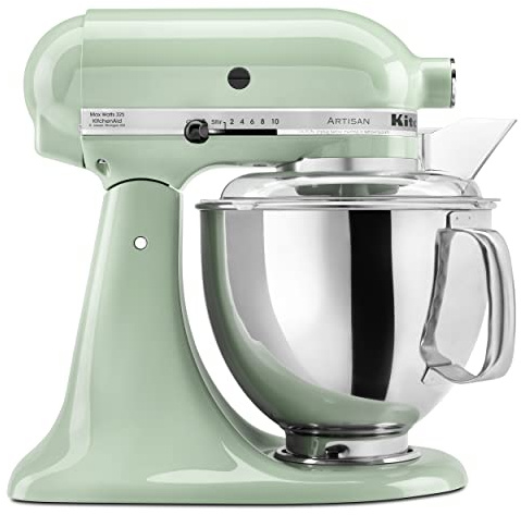 KitchenAid Artisan Series 5 Quart Tilt Head Stand Mixer with Pouring Shield KSM150PS, Pistachio