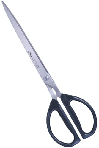 ALLEX Giant Scissors 10-1/4 Razor Sharp Japanese Stainless Steel Blade, for Ribbon & Paper Cutting, Heavy Duty