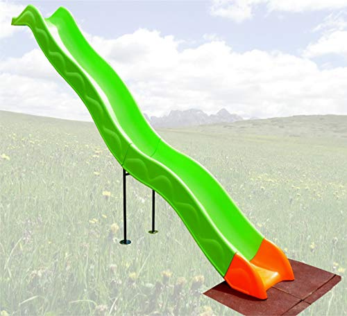 Anbaurutsche Wellenrutsche 3,32m für Podesthöhe: Podesthöhen: 140-160 cm BZW 1,4-1,6 m