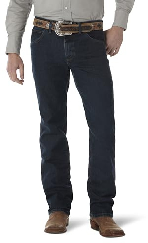 Wrangler Herren Premium Performance Cowboy-Schnitt Slim Fit Jeans, Dunkle Tönung, 30 W/32 L