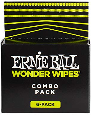 Ernie Ball P04279 Wonder Wipes Multi-pack, 6 Pack