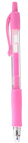 Pilot G207 Retractable Gel Rollerball 0.7 mm Tip (Single Pen) - Pastel Pink