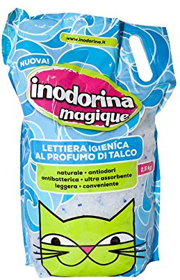 Inodorina kattströ med talkumdoft 2,5 kg.