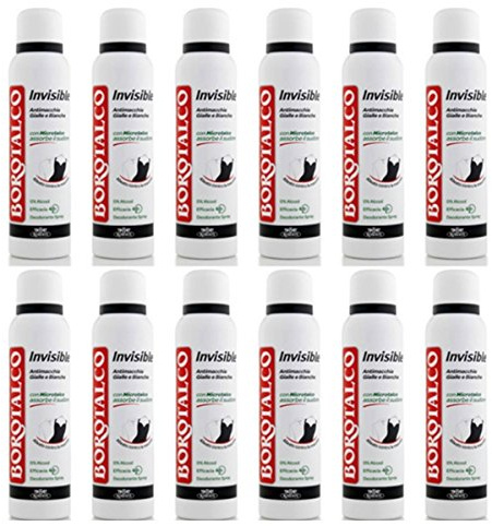 12 x Borotalco Deo Persona Unsichtbarer Spray 150 ml