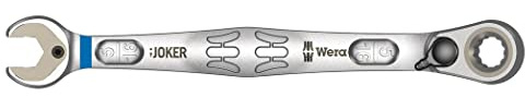 Wera Joker Switch Maul-Ringratschen-Schlüssel, zöllig, umschaltbar, 5/16 Zoll x 144 mm, Blau, 05020075001