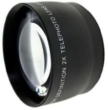 Hyla Optics New 2.0X High Definition Telephoto Conversion Lens (43mm) for Canon VIXIA HV30