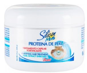Silicon Mix Hårbehandling med pärlprotein – unisex, 225 g – återfuktande och djupreparation för ogenomskinligt eller bearbetat hår