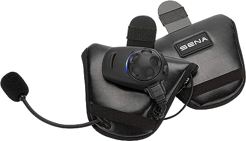 Sena SPH10H-FM-01 Cuffia Stereo Bluetooth e Intercom con Sintonizzatore FM Integrato per Mezzo Casco, Confezione Singola, 1 pezzo