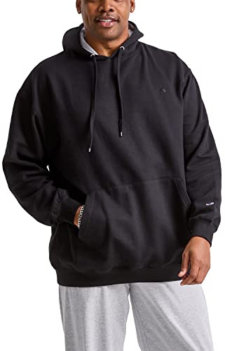 Champion Men's Hoodie, Fleece Striped Sweatshirt for Men (Reg. or Big & Tall)