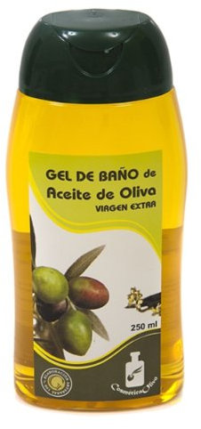 3X GEL DE BAÑO DE ACEITE DE OLIVA VIRGEN EXTRA 250 ML ELABORACION ARTESANAL 100%