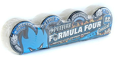 Spitfire Skateboard Wheels Set of 4 °F4 99D Concl Full 54 mm