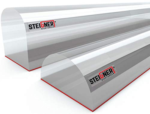 STEIGNER 130 cm Umbral de Acrílico de la Cabina de Ducha – SDD03 Altura 10 mm – Umbral Protección Contra la Fuga del Agua