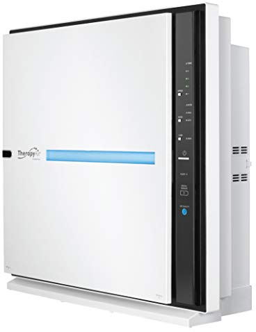 Therapy Air von Zepter Luftreiniger 130m² Raucher Allergiker Air Purifier Luftwäscher Wohnung mit 6-1 System inkl Ionisator bei 363,3m³ CADR Leistung mit HEPA H13 gegen Pollen Allergie Air Cleaner