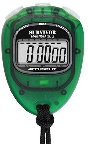 Accusplit New Survivor 2 - Lime New Survivor SX 2 Series Stopwatch