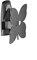 Meliconi STILE T200, Supporto da Parete per TV a Schermo Piatto da 26’’ a 40’’, orientabile orizzontalmente e verticalmente, VESA 100x100, 200x200
