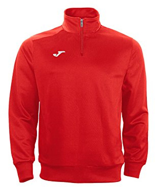 Joma Sudadera Faraon Rojo Media Cremallera, Hombres, Rojo-600, 2XL