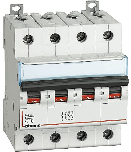 FA84C10 - BTICINO SPA BTDIN45 - MAGNETOT 4P CURVA C 10A 4.5KA