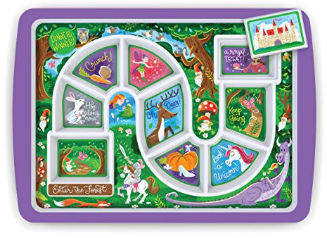 Fred & Friends 5175839 Kinder-Tablett für Abendessen Zauberwald 30 x 21.2 x 2 cm Mehrfarbig