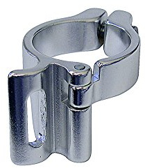 ETC Front Derailleur Clamp - Silver, 34.9 mm