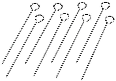 Küchenprofi 0924032810 Rouladennadeln, Edelstahl, 10er Set, silber