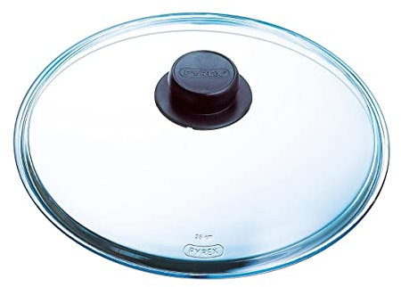Pyrex 4937234 Glasdeckel für Topf / Pfanne, 28 cm, transparent