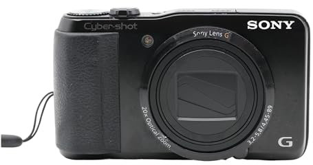 Sony DSC-HX20V Appareil photo numérique Zoom optique 20x 18,2 Mpix 3D GPS Noir