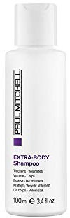 Paul Mitchell Extra-Body Shampoo - Volumen-Shampoo für normales bis feines Haar, stärkende Hair-Care mit Panthenol für Geschmeidigkeit, 100 ml 102111