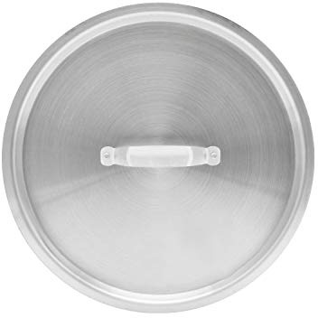 Thunder Group Aluminum Stock Pot Lid, 20 Quart, Silver