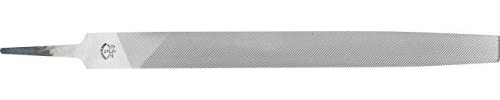 PFERD Flat Hand File, American Pattern, Double Cut, Rectangular, Coarse, 14 Length, 1-11/32 Width, 5/16 Thickness - Part 11016